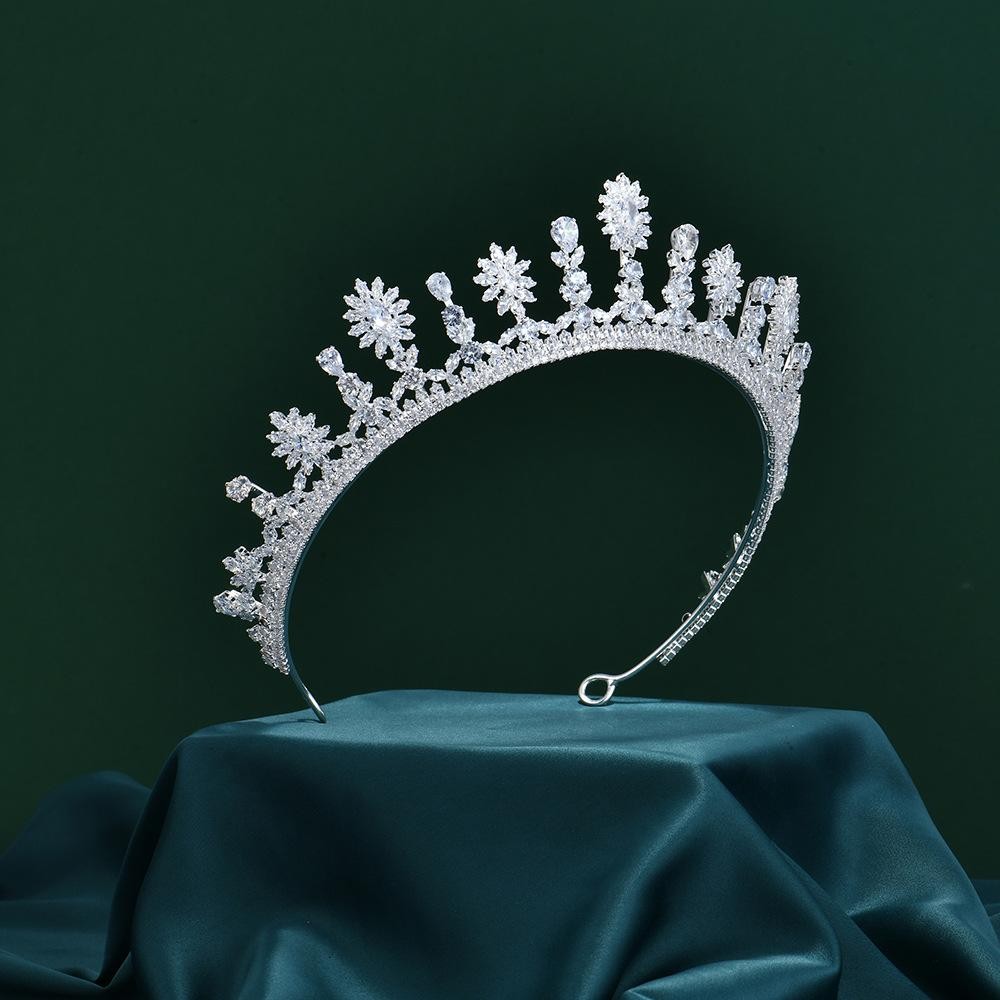 REGALYN  - Azzera Zircon - Mahkota Wedding - Zircon premium - Mahkota Handmade