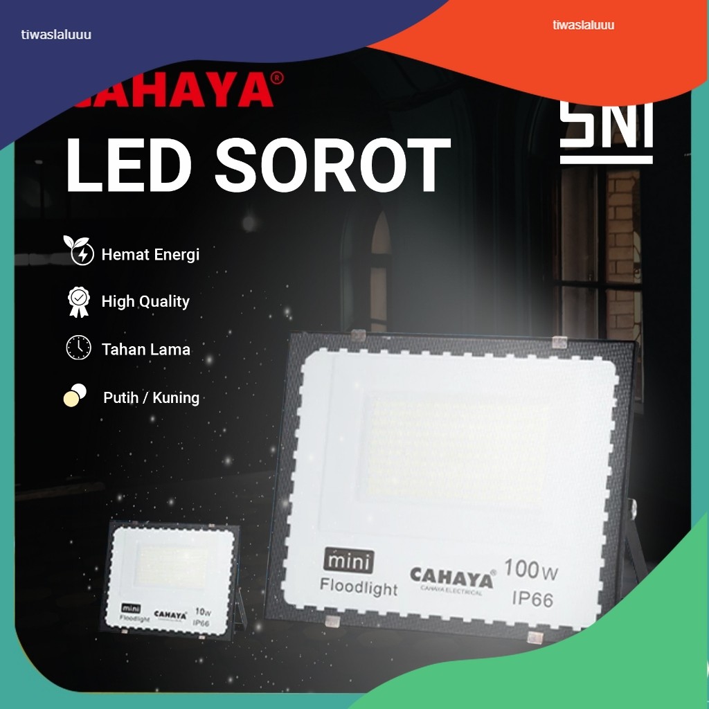 Lampu Sorot Tipis Kap Halogen LED Tembak 200 Watt Warna Putih dan Kuning / LED Sorot Merek Cahaya