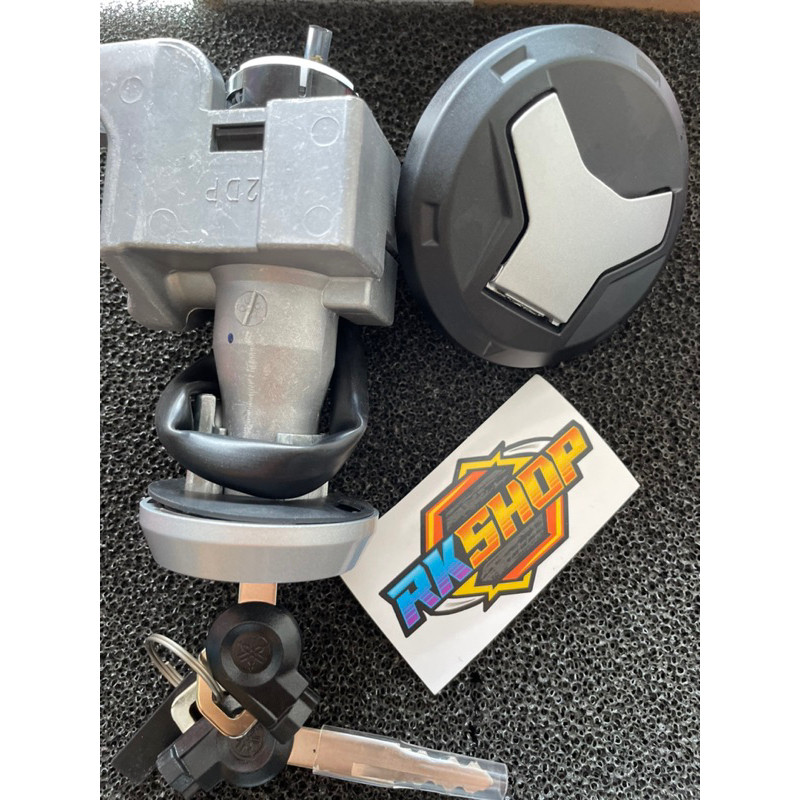 KUNCI KONTAK SET TUTUP TANKI NMAX OLD ORIGINAL YAMAHA GENUINEPART RKSHOPPART