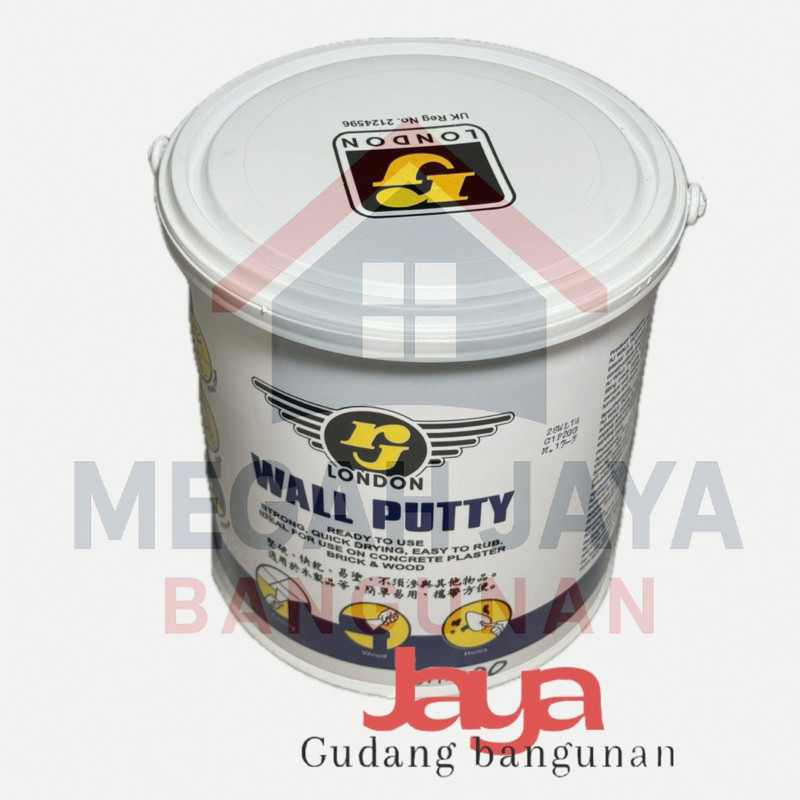 LONDON WALL PUTTY 4KG DEMPUL DINDING