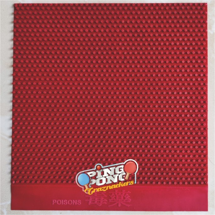 Karet Pingpong Tenis Meja Bintik JAHANAM Poisons