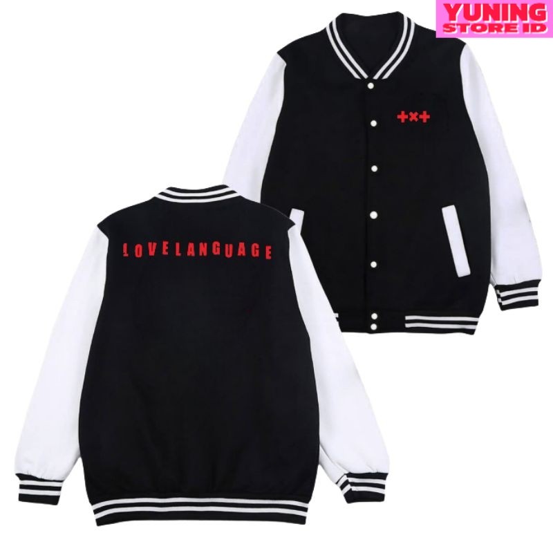 YSID Jaket Varsity Love Language DB Tbt Moa X Together