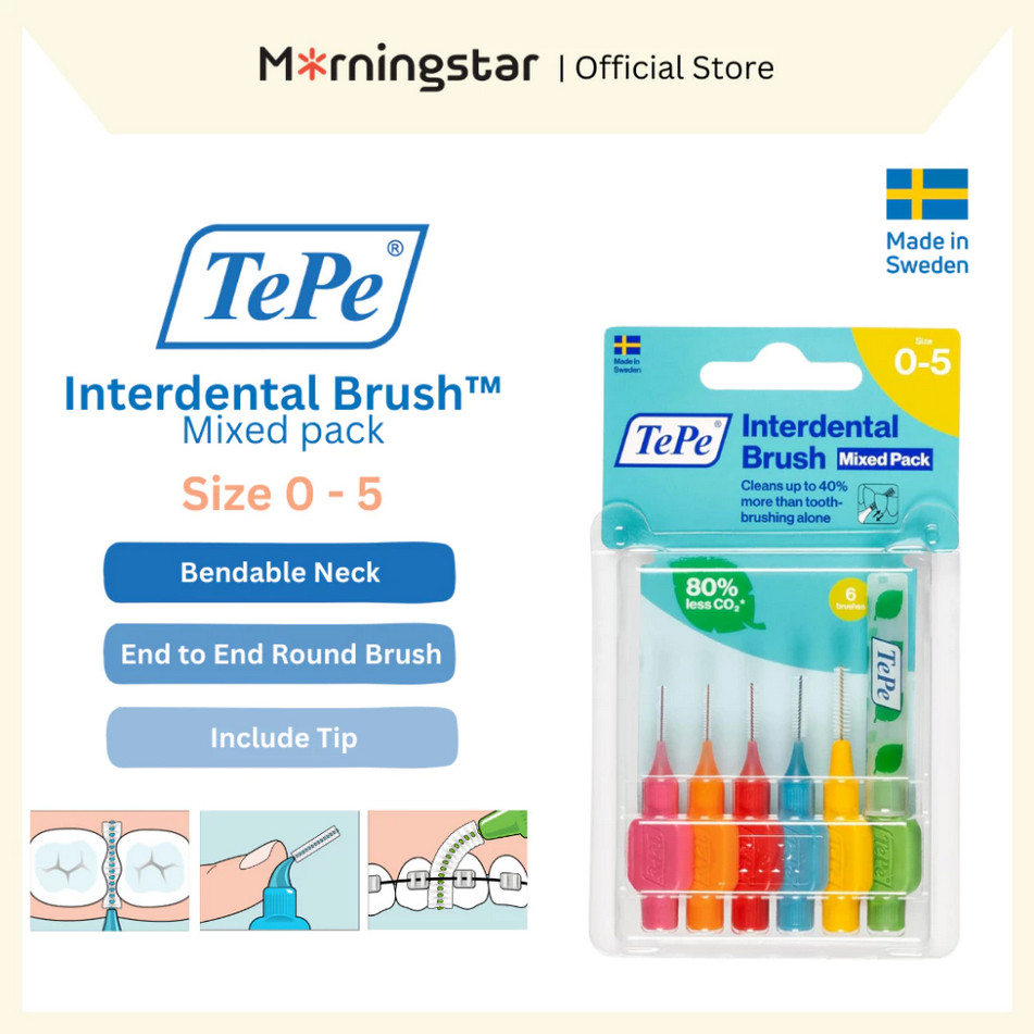 TEPE INTERDENTAL BRUSH ORIGINAL | Sikat Celah Gigi, Behel