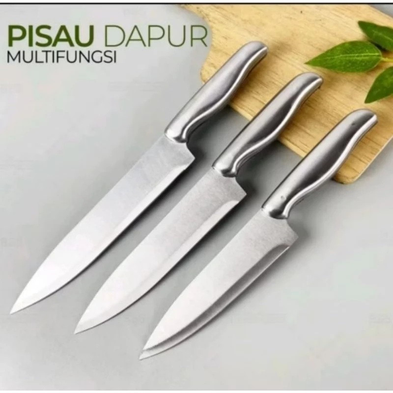 Pisau Dapur - Pisau Solingen Stainless Steel Tajam Tebal - Pisau Soligen 6 - 7 - 8 INCH MURAH