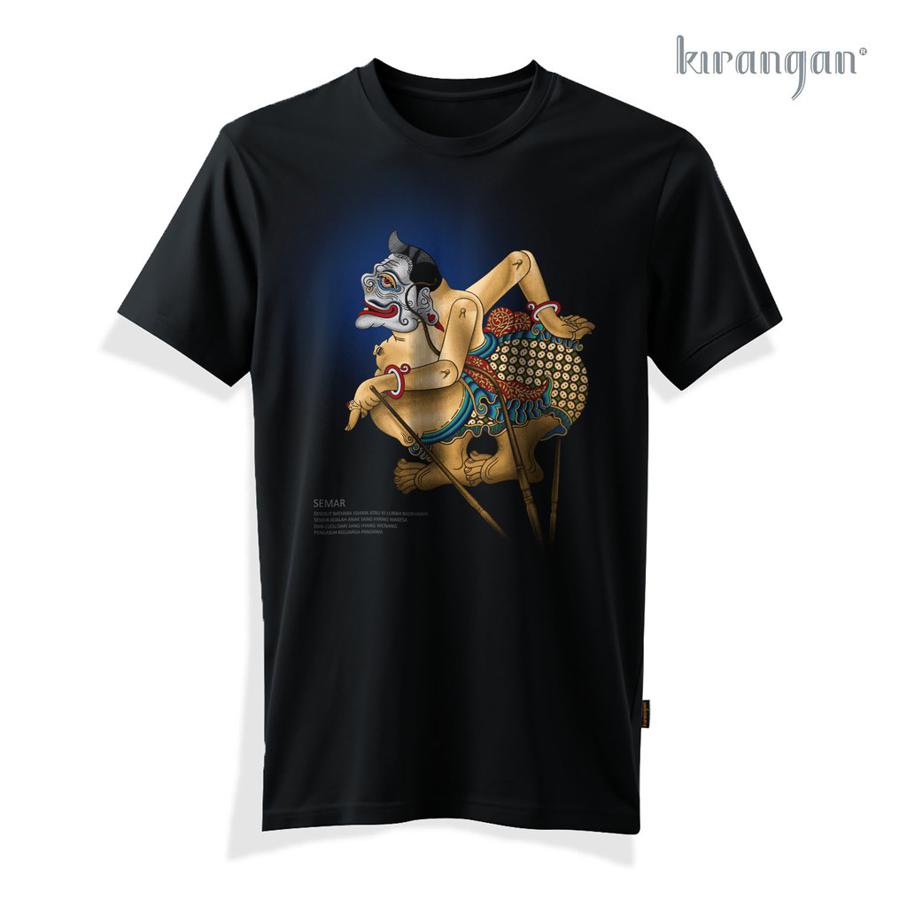 Kaos Kirangan Tradisional Wayang Semar A