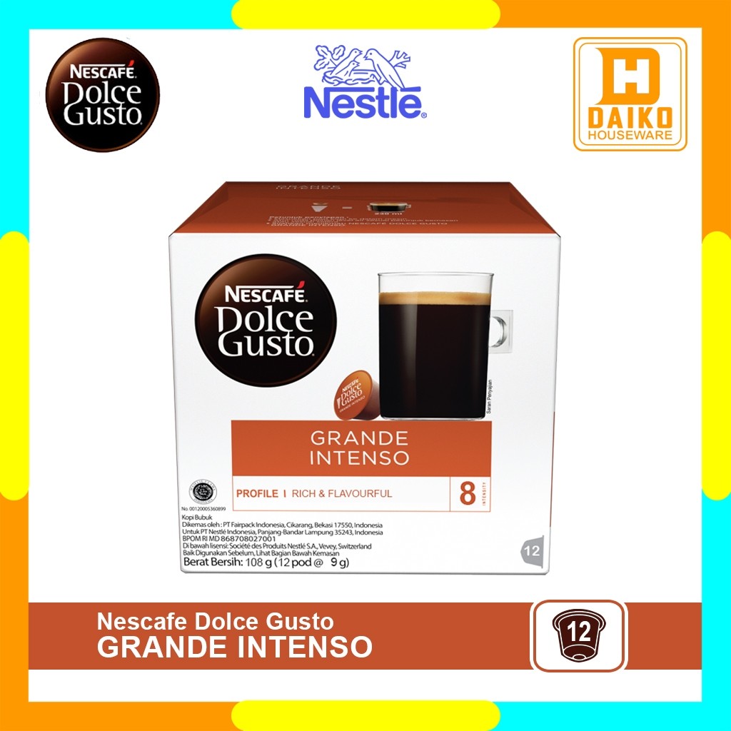 

Capsule NDG Nescafe Dolce Gusto Grande Intenso 1 Box Original Nestle