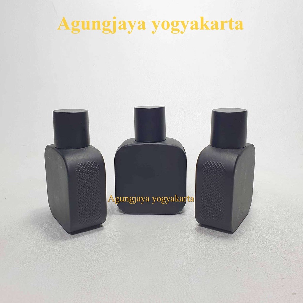 Botol Parfum Lacoste 50 Ml / Botol Parfum 50 Ml Hitam / Botol Parfum Kotak/Botol Parfum Hitam / Boto
