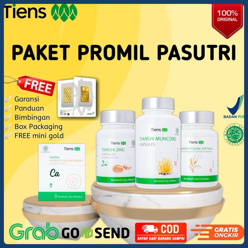 Paket Promil Tiens Program Kehamilan Suami dan Istri Solusi Mandul