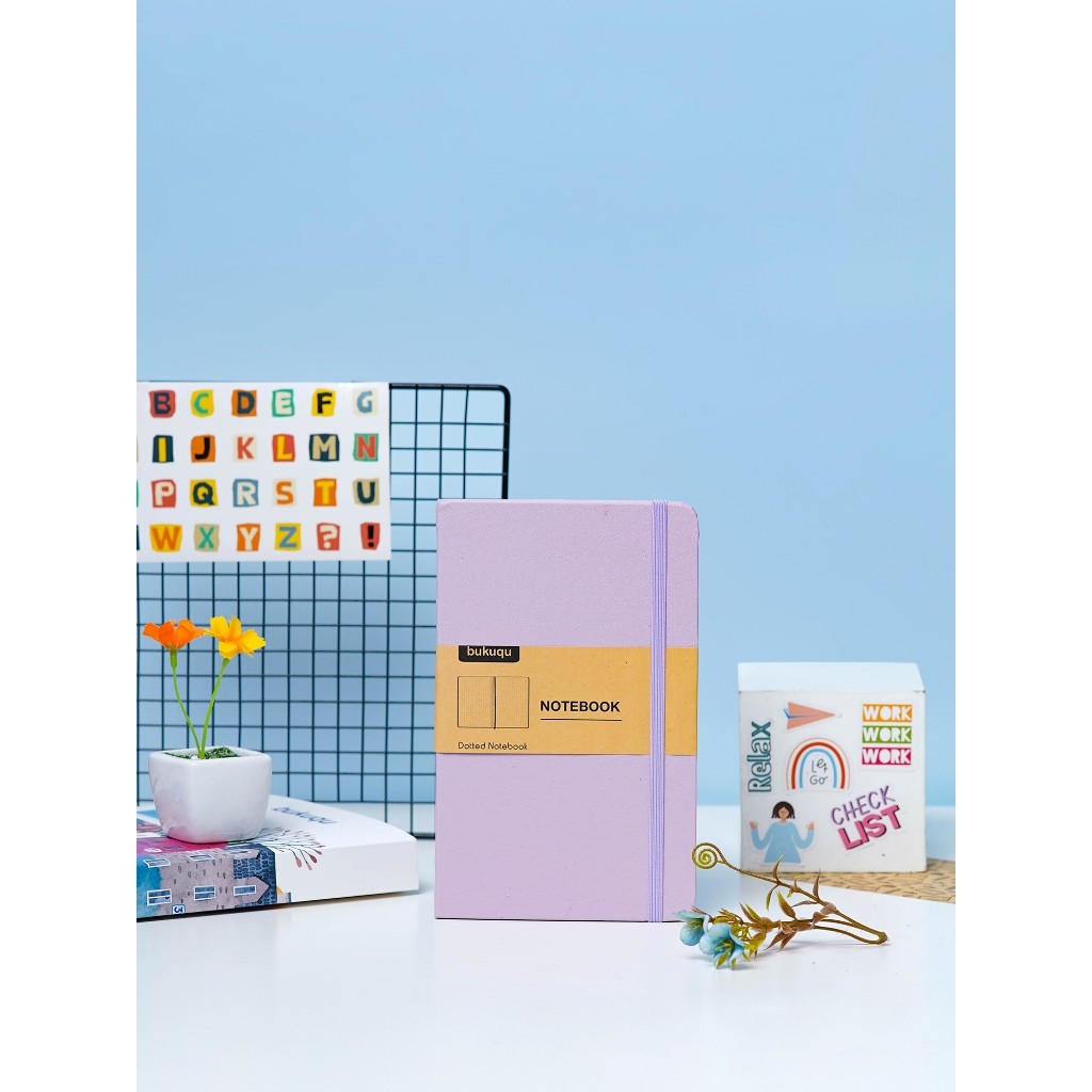 

bukuqu Classic Notebook Lilac, Bergaris