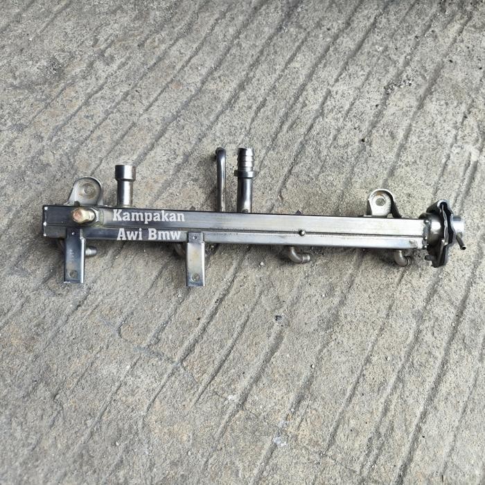 Pipa Rail Injektor Fuel Regulator Bmw E36 E46 M43 Original Sparepart
