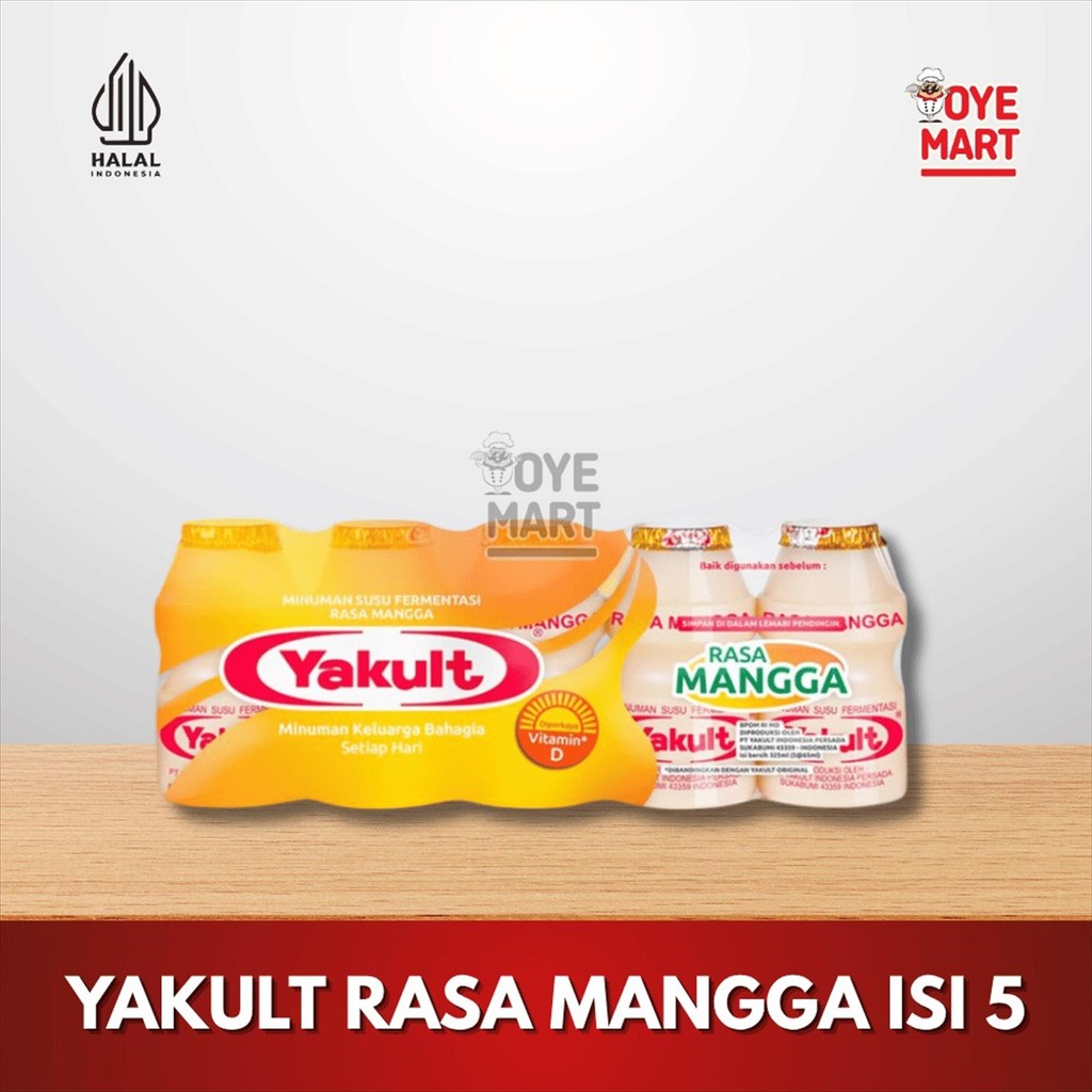 

YAKULT RASA MANGGA ISI 5