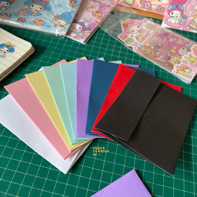 

Amplop Warna A7 11x8,5 Cm Kertas Tebal