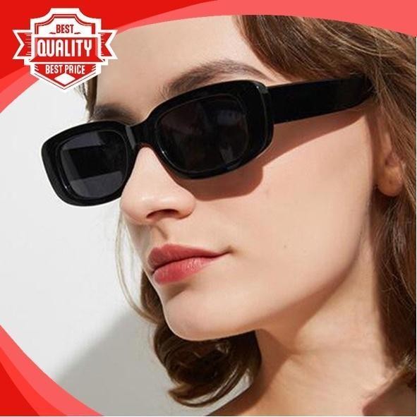 GF - KACAMATA FASHION WANITA - Kaca Mata Korea Perempuan Hitam Anti Radiasi Kekinian Medan