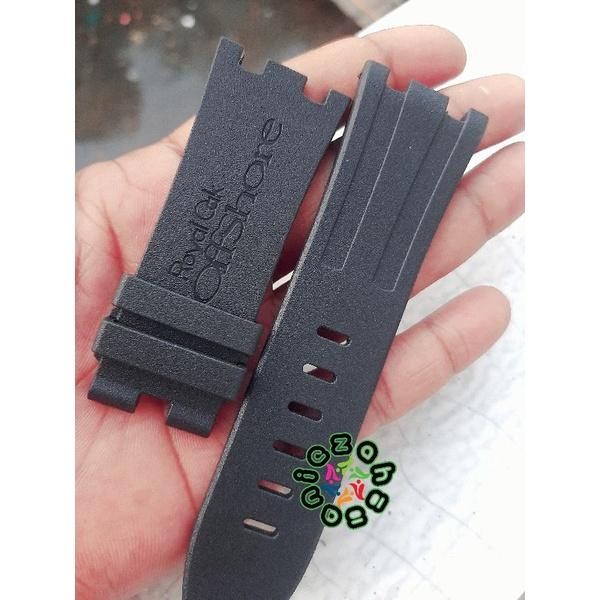 Strap tali jam Audemars piguet tali jam Ap - Hitam