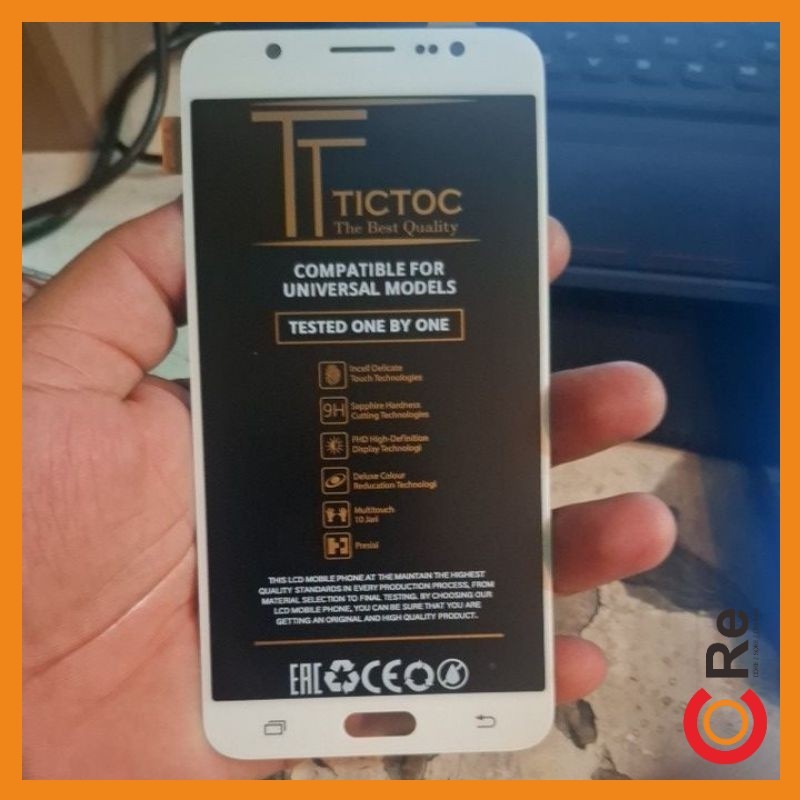 LCD SAMSUNG J710/ J7 2016 white ORI - TICTOC