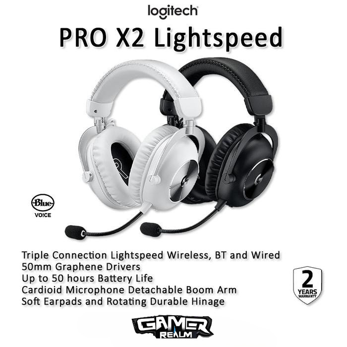 Logitech G Pro X 2 Lightspeed Wireless Gaming Headset