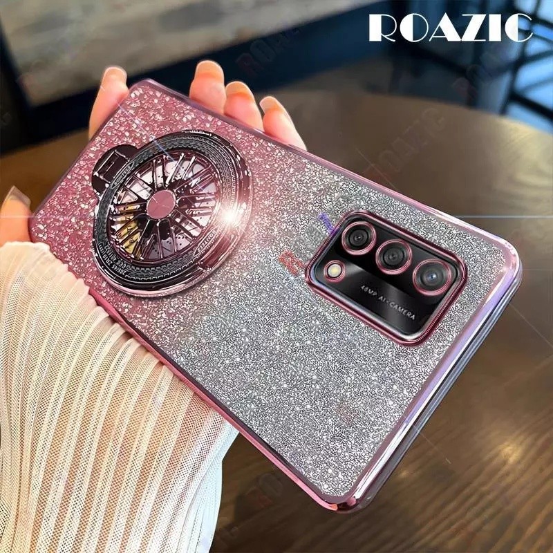 HP Soft Case OPPO A95 4G Casing Silikon Untuk OPPO CHP2365 A 95 OPPOA95 4G Casing berkilau Berlapis 