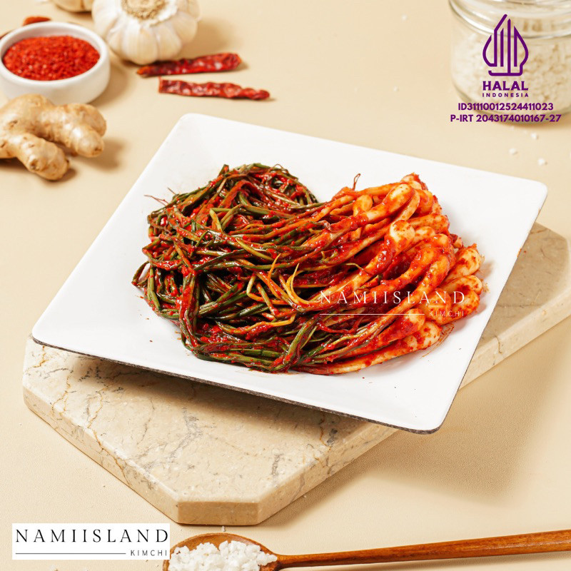 

Kimchi Lokio 500 Gram Bawang Batak