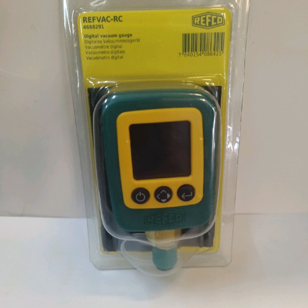 DIGITAL VACUUM GAUGE REFCO REFVAC-RC 4688291 GOOD QUALITY