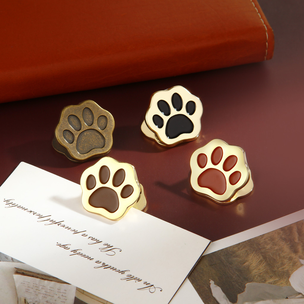 

Metal Cat Paw Binder Clips Bill Binder Clip Foldback Notes Letter File Paper Clip Binding Securing Clip Office School Stationery