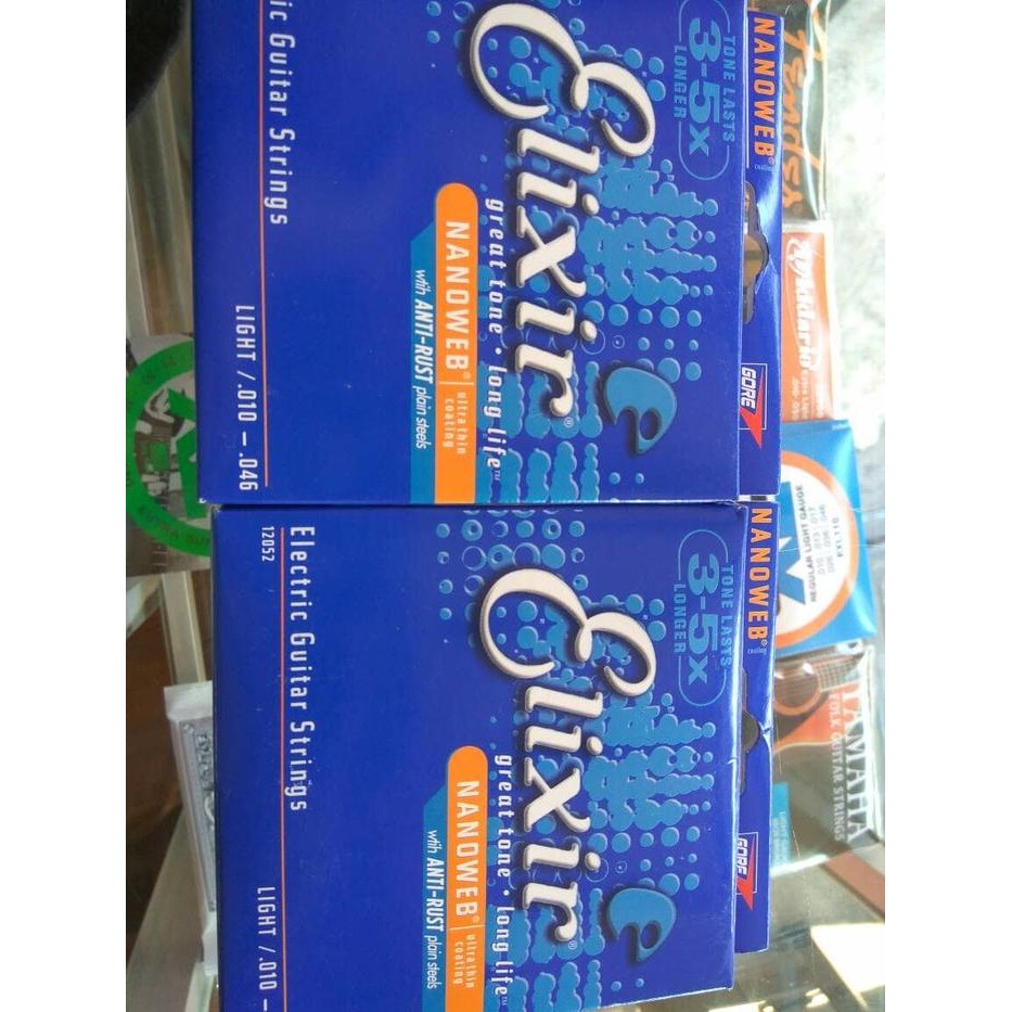 Senar gitar elektrik Elixir