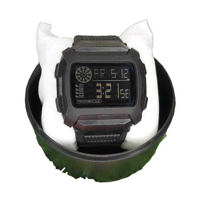 Jam Tangan Digital Sport Skymax Pria Hitam