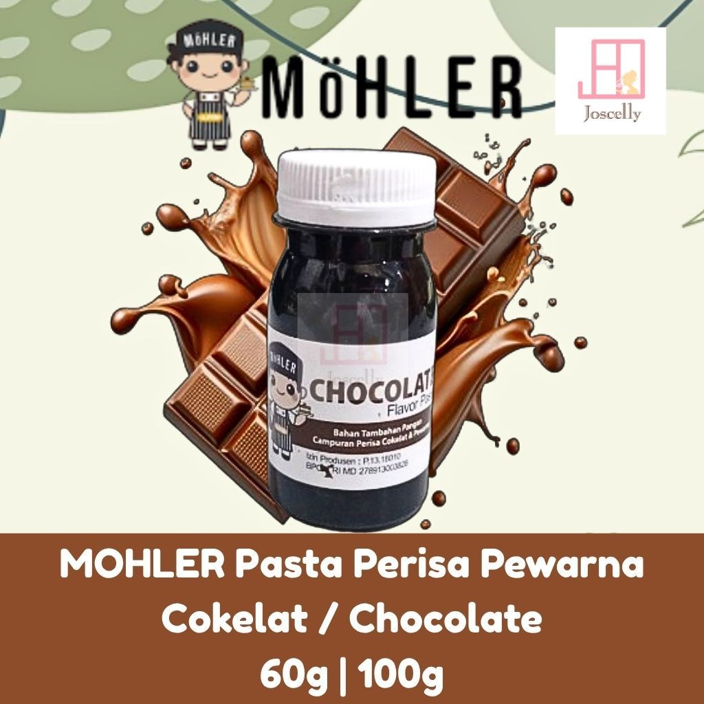 

JOSCELLY.ID MOHLER Pasta Perisa Pewarna Cokelat / Chocolate