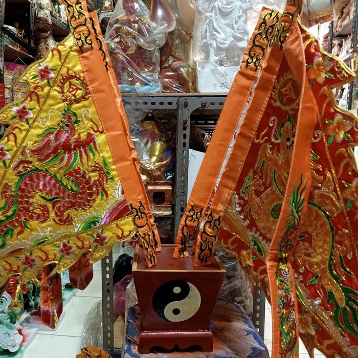 NIRML bendera 5 warna bordir taiwan dan kotak