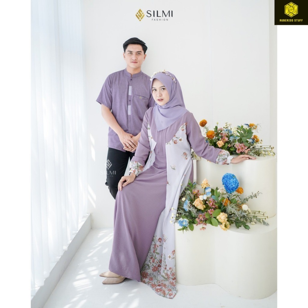 Silmi Official || Gamis Kondangan Remaja Terbaru || Nathan Thania Couple By Silmi Baju Kondangan Cou