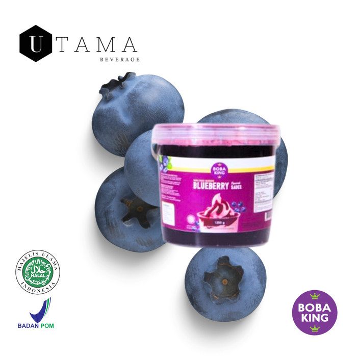 

Boba King - Blueberry sauce 1.2kg