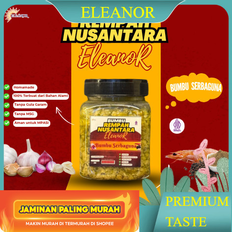 

BUMBU SERBAGUNA REMPAH NUSANTARA ELEANOR ( DIJAMIN ENAK)