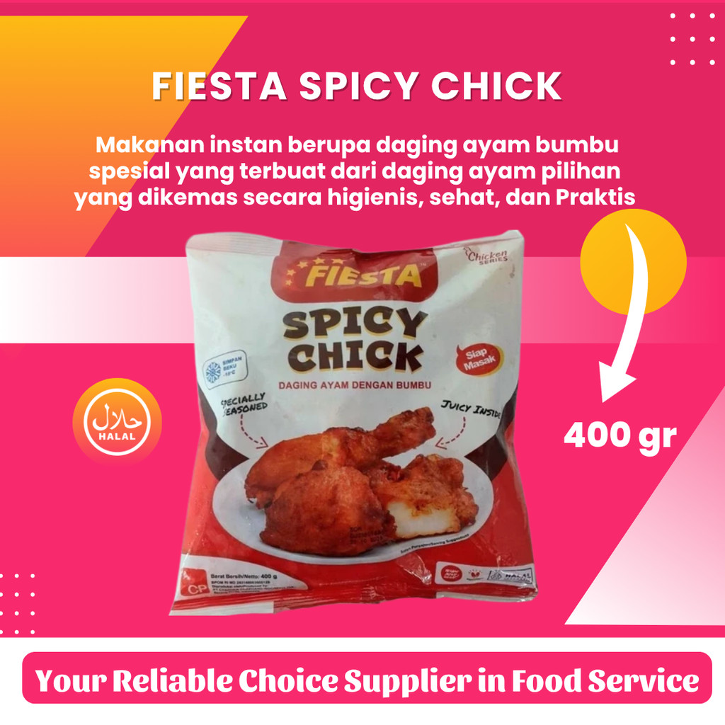 

Fiesta Spicy Chick 400gr