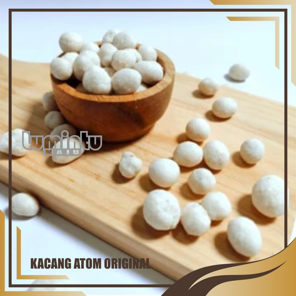 

KACANG ATOM ORIGINAL 290 Gr DAVRONAS / camilan Dan oleh-oleh khas Magelang
