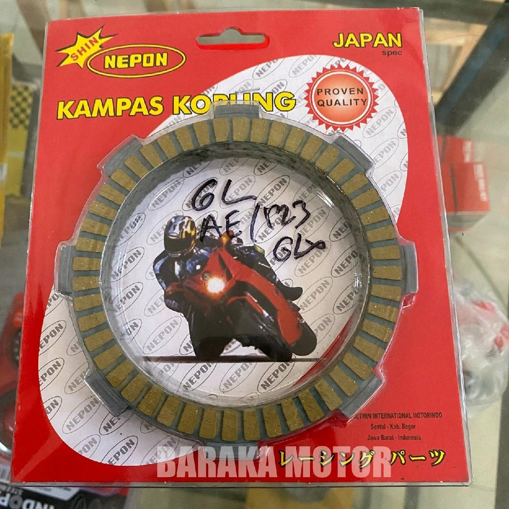 Kampas Kopling Set CB 100/ GL 100 ORI Original Nepon