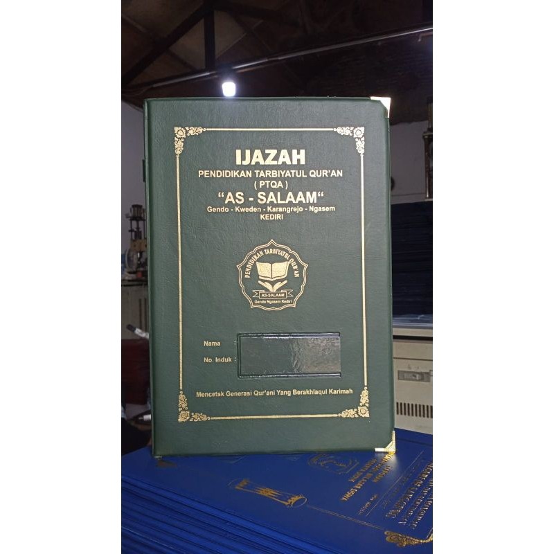 

Map Rapot Ijazah Sablon ASE Karton Tebal