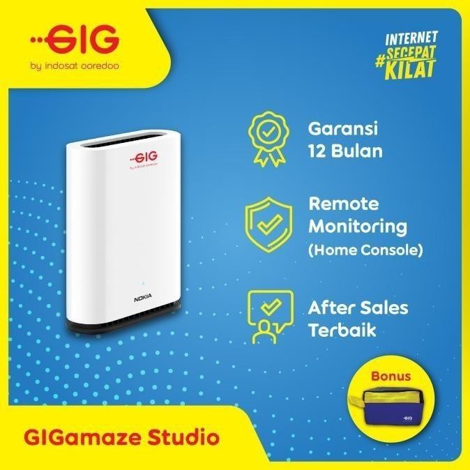 GIGamaze Superior - Wifi Repeater Smart Mesh Wi-Fi 1 Unit Nokia Beacon
