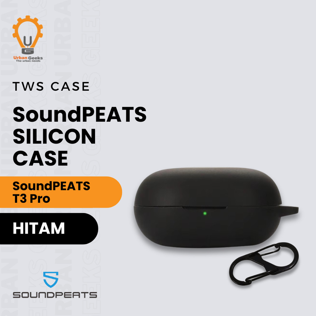 Earphone Case Silicone Case untuk SoundPeats T3 Pro