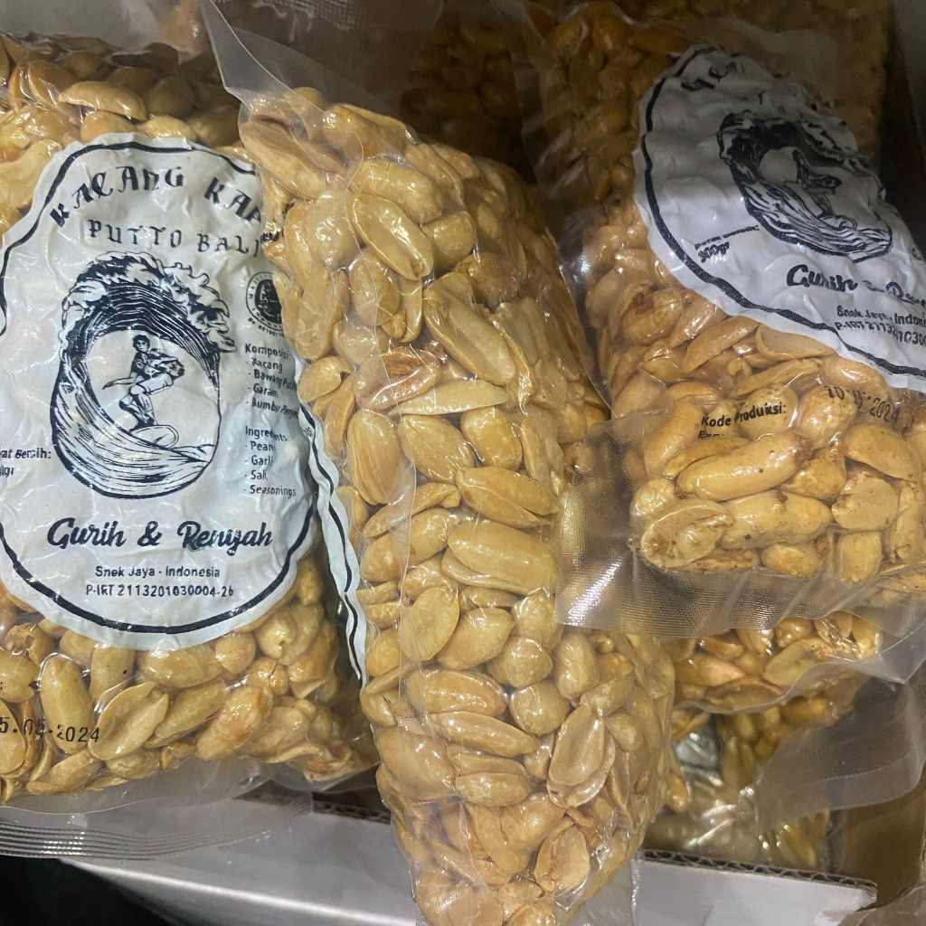 

Kacang Putto Bali Manis Gurih Renyah Pak 1 Bungkus Vakum