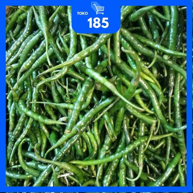

Lombok Hijau / Cabe Hijau Keriting