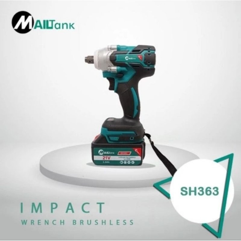 MAILTANK SH363 CORDLESS IMPACT WRENCH CORDLESS DRILL BRUSHLESS 21VOLT