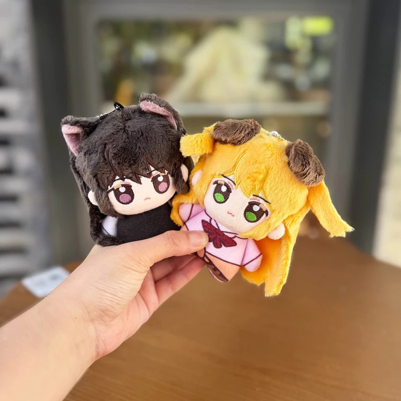10cm Anime Citrus Aihara Yuzu Aihara Mei Boneka Plush Katun Lembut Fashion Model Imut Figur Mini Gan