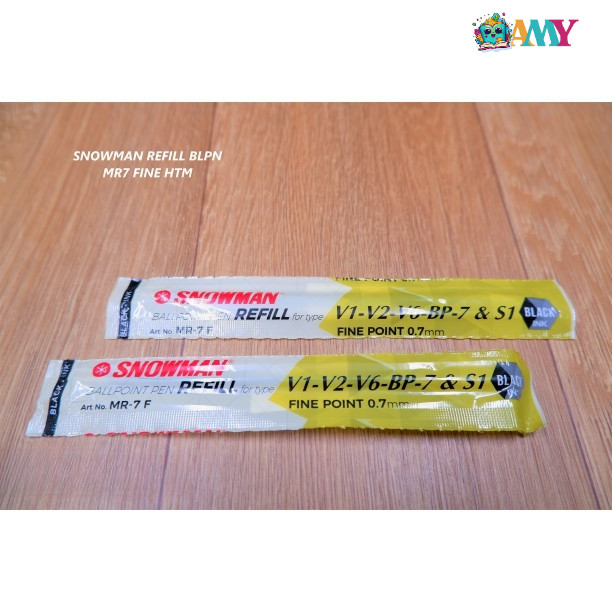 

SNOWMANT REFIL BALLPOINT MR7 FINE HITAM AMY STASIONARY