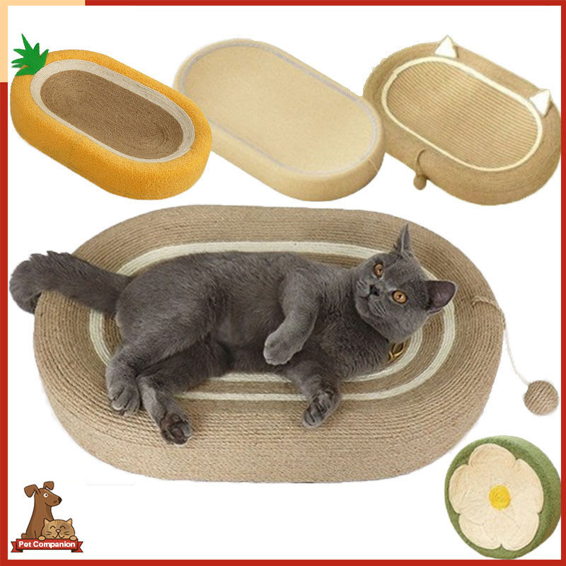 2 In 1 Garukan Kucing Cat Scratcher /Cakar Model Bulat Untuk Kucing Mainan Cakar Bulat Untuk Kucing