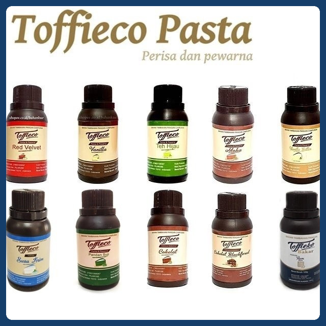 

Toffieco Pasta Perisa Pewarna Makanan 100gr