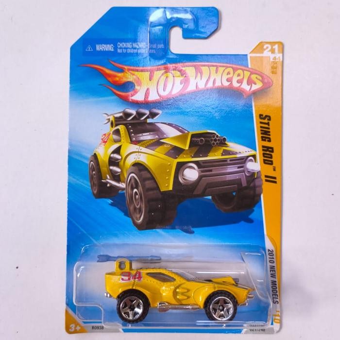 TR99 Hotwheels Hot Wheels Sting Rod II kuning 2010 New Models