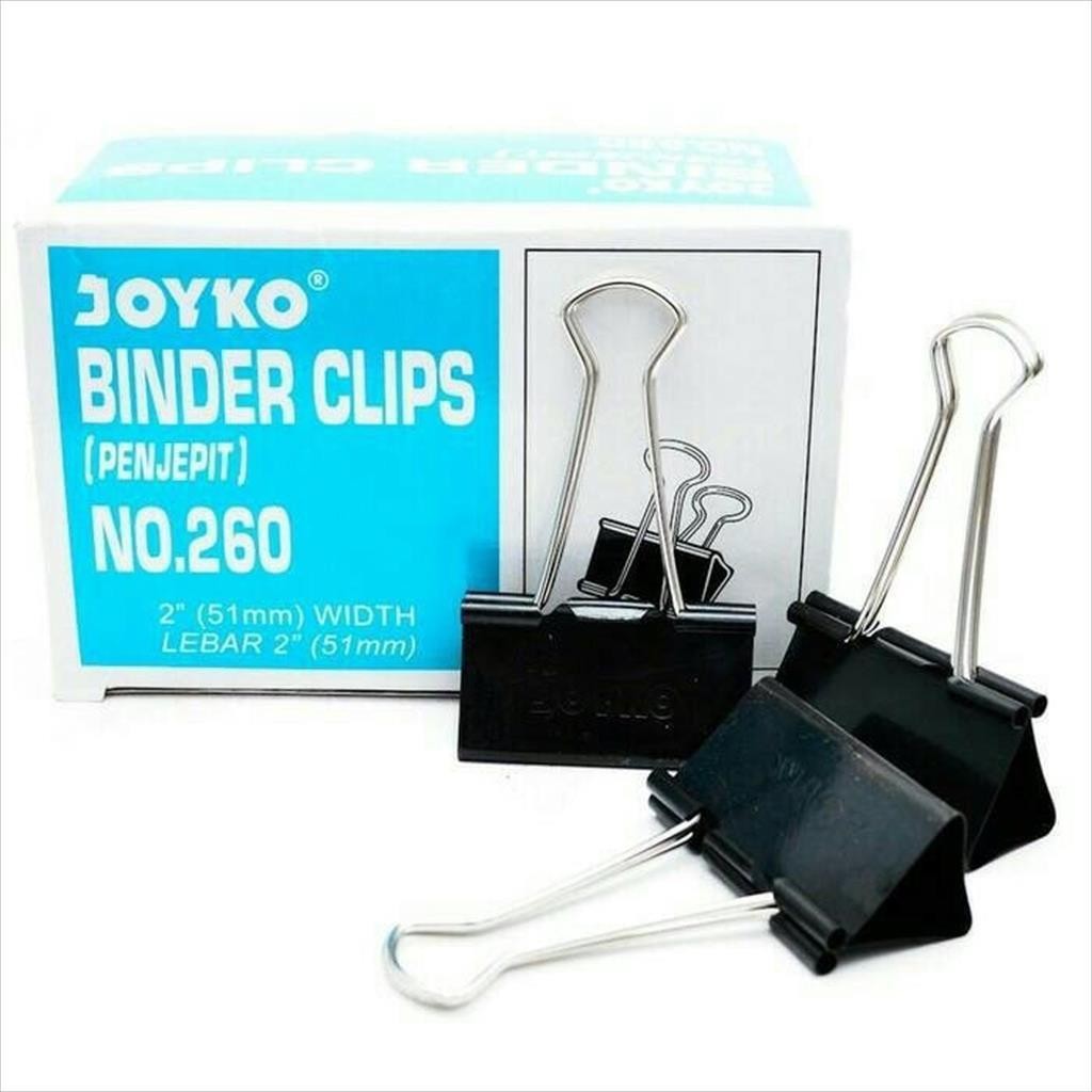 

[D] Binder Clips No. 260 Joyko