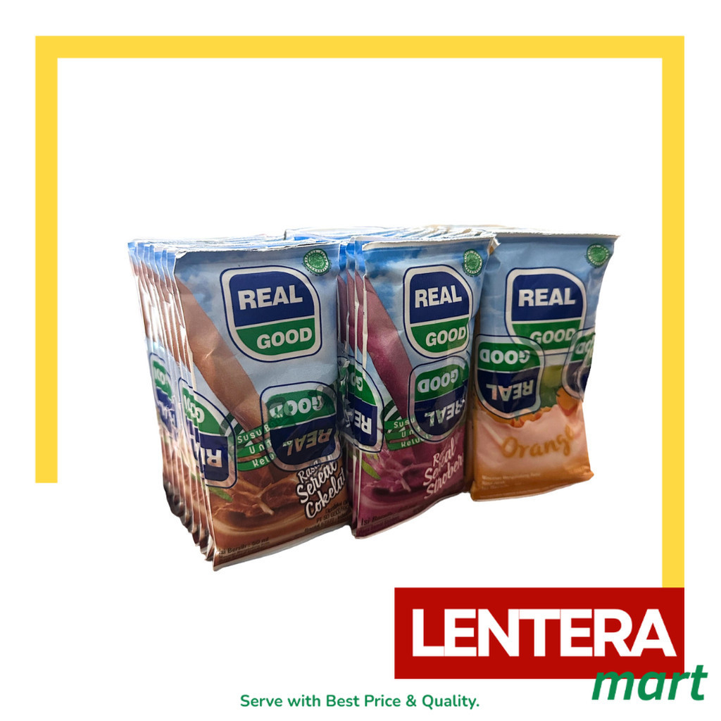

Susu Real Good Bantal Aneka Rasa @50ml LenteraMart