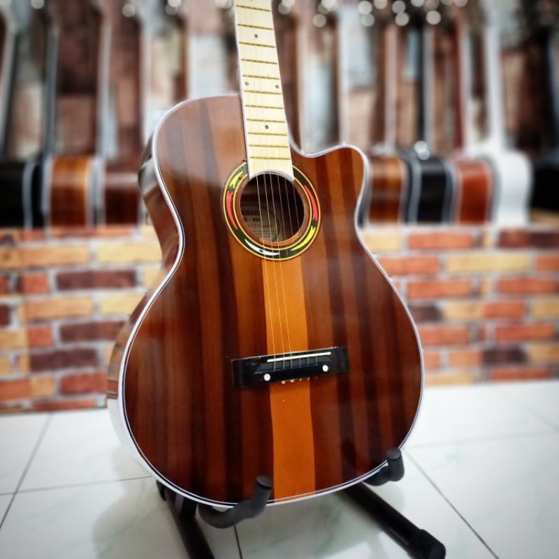 Gitar Akustik Yamaha Fg225 Custom (Bonus Senar 1set & Pik)