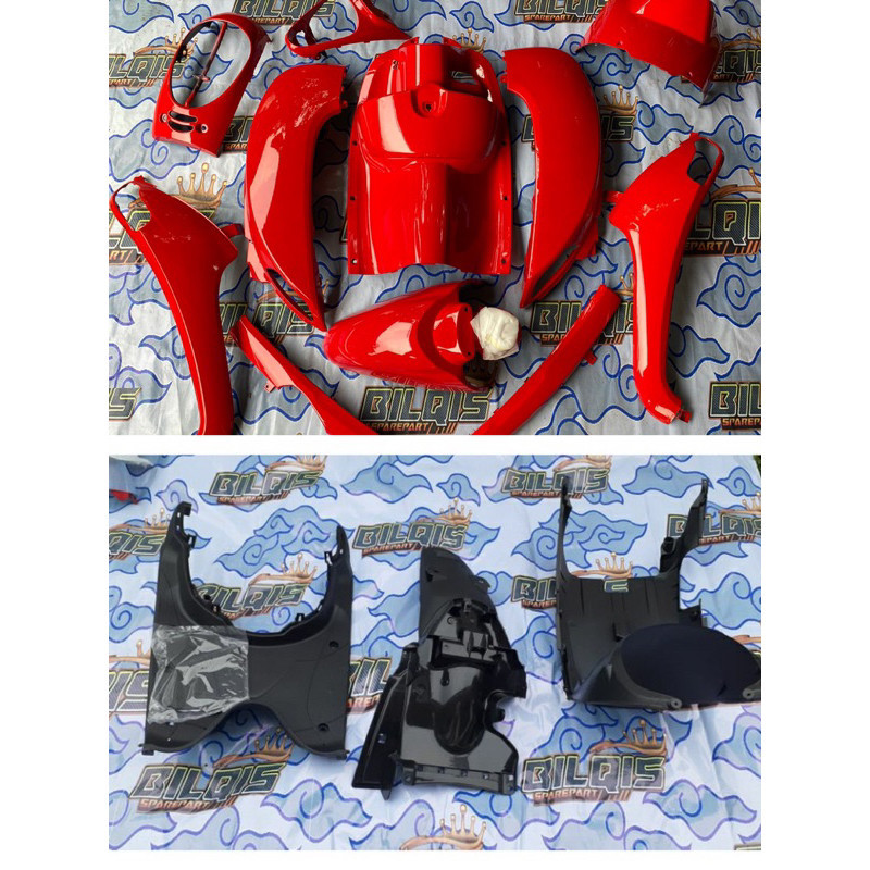 Body Scoopy fi 2015-2016 cover full set body halus dan kasar honda scoopy fi tahun 2015 2016 warna m