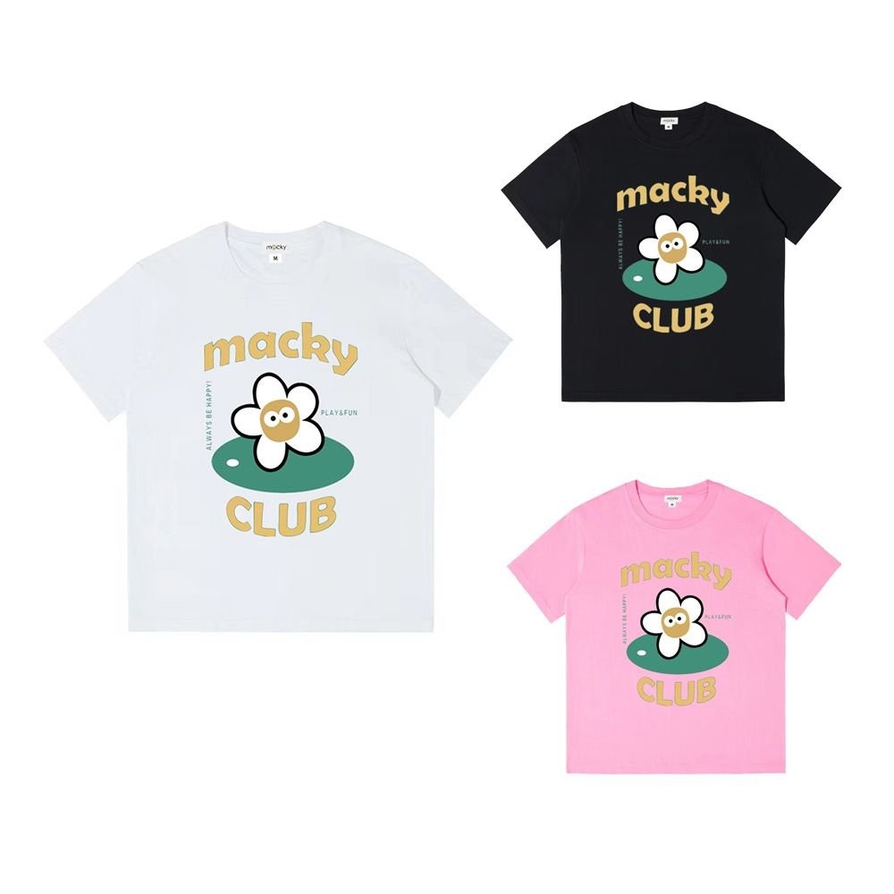 MACKY GOLF Classic Women's Golf T-Shirt Spring Summer Women's Breathable Short Sleeve T-Shirt Outdoo
